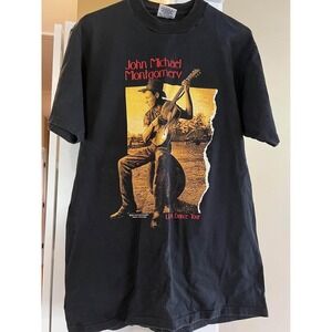 John Michael Montgomery 1990s Vintage Concert Tour Tee Size L